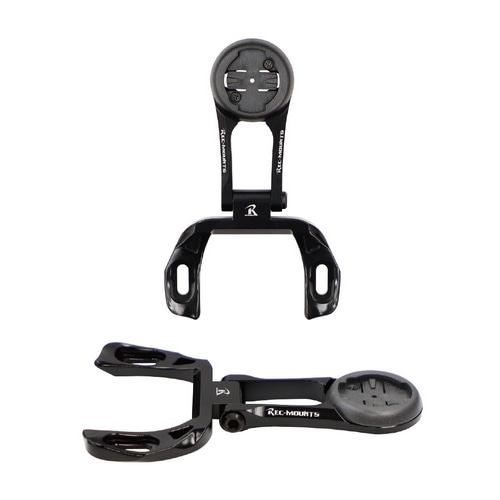 REC-MOUNTS ( レックマウント ) サイクルコンピューター オプション VISION METRON 5/6D ( ビジョン メトロン ) タイプα コンボ マウント (10ブランド対応モデル)