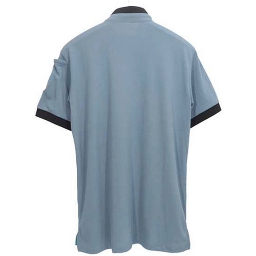 Bianchi ビアンキ ｔシャツ カジュアルウェア クラシックスタンドカラーポロシャツ ブルーグレー L 自転車 パーツ ウェア通販 ワイズロードオンライン