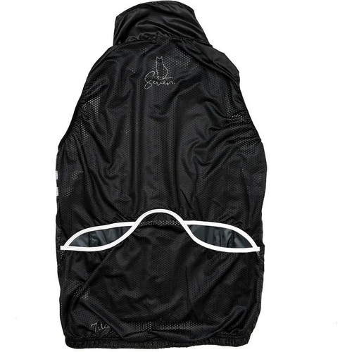 7-ITA ( セブンアイティエー ) ベスト・ジレ CAFE CAT GILET ( カフェ キャット ジレ ) ブラック M