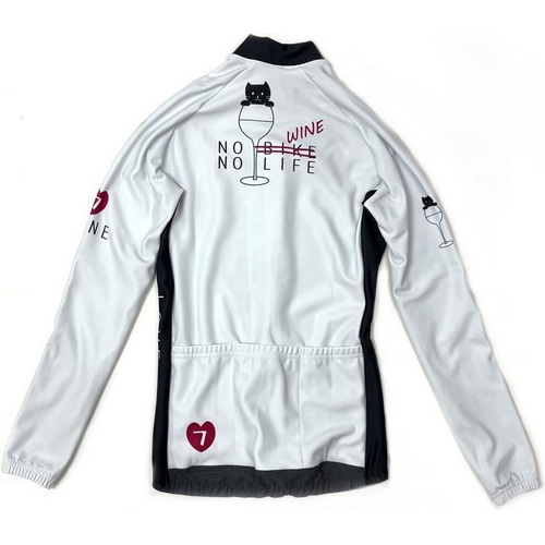 7-ITA ( ZuACeBG[ ) W[W No Wine No Life Lady LS Jersey ( m[C m[Ct fB OX[u W[W ) ItzCg M fB[X