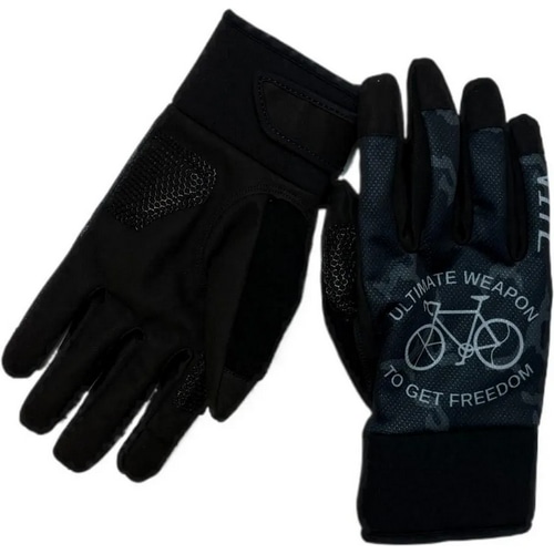 7-ITA ( ZuACeBG[ ) EB^[O[u BOMBER WINTER GLOVES ( {o[ EC^[O[u ) ubNJ M