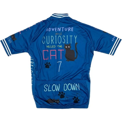 7-ITA ( �Z�u���A�C�e�B�G�[ ) �����W���[�W CURIOSITY CAT JERSEY ( �L�����I�V�e�B �L���b�g �W���[�W ) �l�C�r�[ S