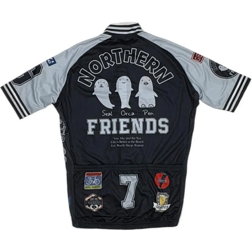 7-ITA ( �Z�u���A�C�e�B�G�[ ) �����W���[�W NORTHERN FRIENDS JERSEY ( �m�[�U�� �t�����Y �W���[�W ) �u���b�N/�O���[ L