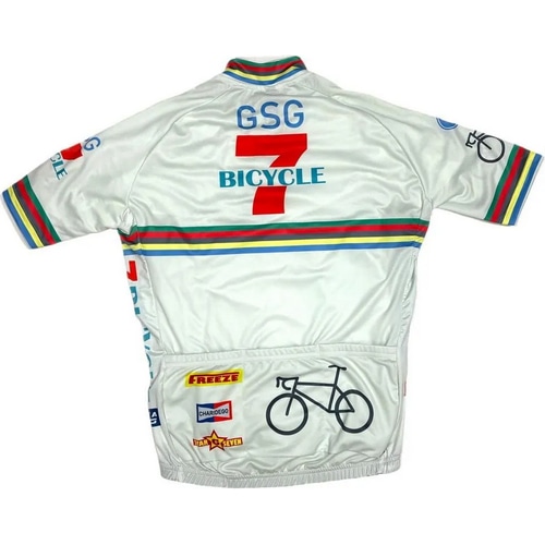 7-ITA ( セブンアイティエー ) 半袖ジャージ RR712 JERSEY ( RR712 ジャージ ) アイボリー M