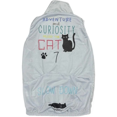 7-ITA ( �Z�u���A�C�e�B�G�[ ) �x�X�g�E�W�� CURIOSITY CAT GILET ( �L�����I�V�e�B �L���b�g �W�� ) �I�t �z���C�g M