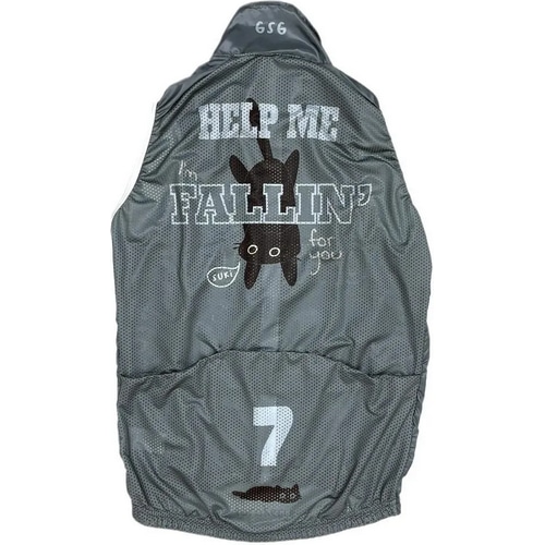 7-ITA ( セブンアイティエー ) ベスト・ジレ HILLCLIMB CAT GILET ( ヒルクライム キャット ジレ ) グレー L