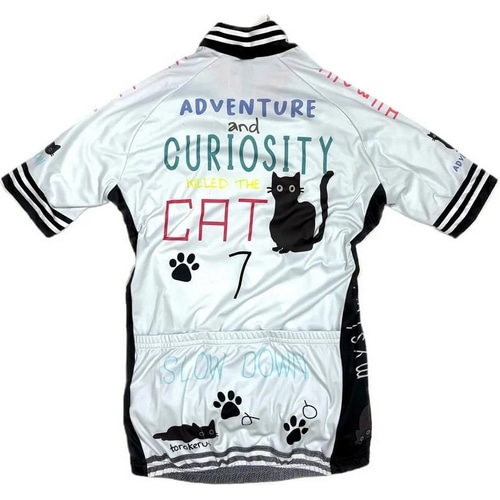 7-ITA ( �Z�u���A�C�e�B�G�[ ) �����W���[�W CURIOSITY CAT LADY JERSEY ( �L�����I�V�e�B �L���b�g ���f�B�[�X �W���[�W ) �I�t�z���C�g M ���f�B�[�X