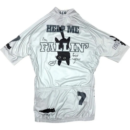 7-ITA ( �Z�u���A�C�e�B�G�[ ) �����W���[�W HILLCLIMB CAT LADY JERSEY ( �q���N���C�� �L���b�g ���f�B�[�X �W���[�W ) ���C�g�O���[ S ���f�B�[�X