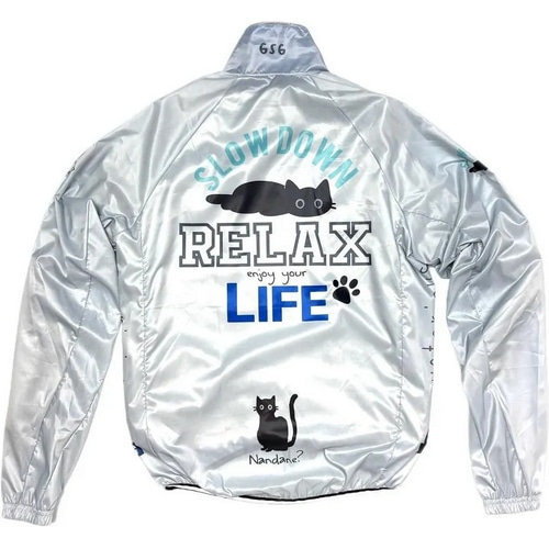 7-ITA ( �Z�u���A�C�e�B�G�[ ) �E�B���h�u���[�J�[ RELAX CAT II WINDBREAKER ( �����b�N�X �L���b�g II �E�B���h�u���[�J�[ ) �O���[ S