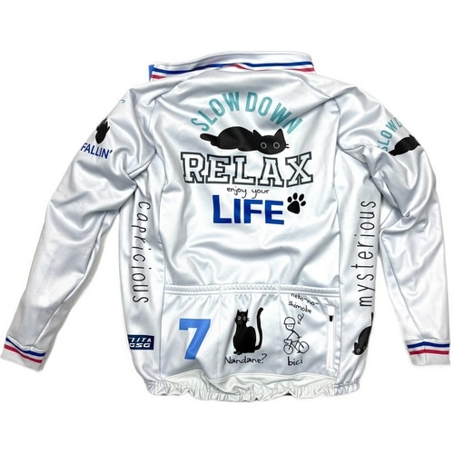 7-ITA ( セブンアイティエー ) ジャケット TOROKERU RELAX CAT JACKET ( トロケル リラックスキャット ジャケット ) オフホワイト M