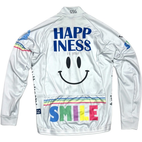 7-ITA ( セブンアイティエー ) 長袖ジャージ YMMS LS JERSEY ( ユーメイクミースマイル ロングスリーブジャージ ) オフホワイト S