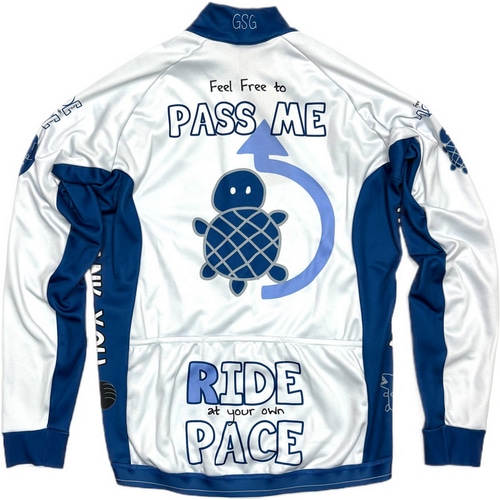 7-ITA ( セブンアイティエー ) 長袖ジャージ PASS ME TURTLE LS JERSEY ( パスミー タートル ロングスリーブジャージ ) オフホワイト S