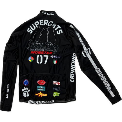 7-ITA ( セブンアイティエー ) ジャケット SUPER CATS WIND JACKET ( スーパーキャッツ ウィンドジャケット ) ブラック S