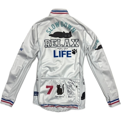 7-ITA ( セブンアイティエー ) ジャケット TOROKERU RELAX CAT LADY JACKET ( トロケル リラックスキャット レディースジャケット ) オフホワイト S レディース