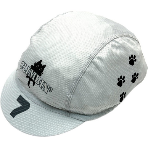 7-ITA ( セブンアイティエー ) キャップ HILLCIMB CAT SUMMER CAP ( ヒルクライムキャット サマーキャップ ) ライトグレー ワンサイズ