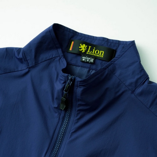 KAPELMUUR ( カペルミュール ) ベスト・ジレ ストレッチウインドベスト リップストップ バックポケット付き ネイビー S