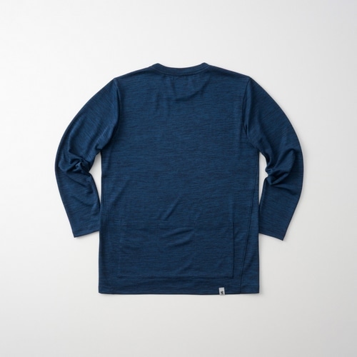 KAPELMUUR ( カペルミュール ) Tシャツ・カジュアルウェア ドライ長袖Tシャツ クランクセット ネイビー L
