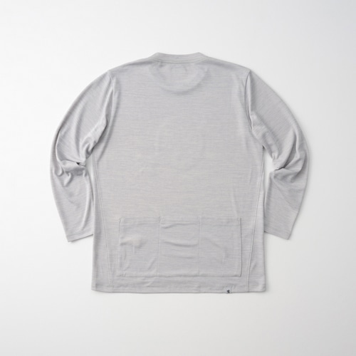 KAPELMUUR ( カペルミュール ) Tシャツ・カジュアルウェア ドライ長袖Tシャツ クランクセット グレー M