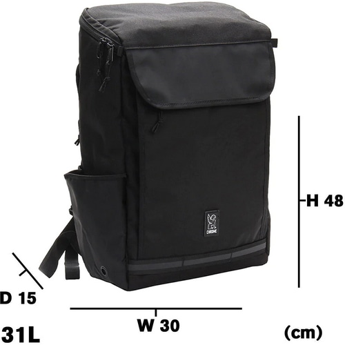 CHROME ( クローム ) バックパック VOLCAN PACK BLACK REMNANT