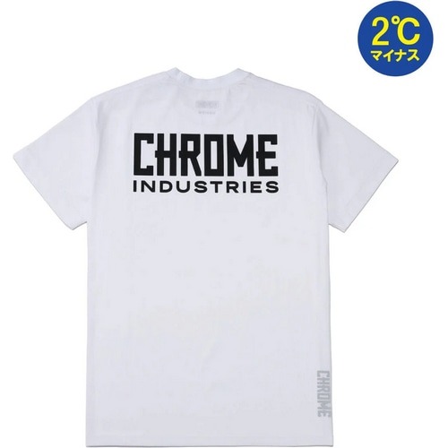 CHROME ( N[ ) sVcEJWAEFA LIMESTONE CAVE TEE STACKED LOGO ( CXg[ P[u eB[ X^bN S ) zCg XL