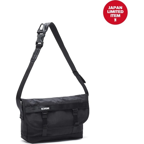 CHROME ( クローム ) メッセンジャーバッグ COURIER FLAP MESSENGER 6L ( クーリエ フラップ メッセンジャー ) ブラッククリンクル 6L