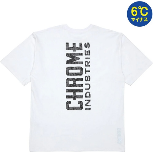 CHROME ( クローム ) Tシャツ・カジュアルウェア LIMESTONE CAVE TEE WIDE FIT GWG ( ライムストーン ケーブ ティー ワイド フィット GWG ) ホワイト XL