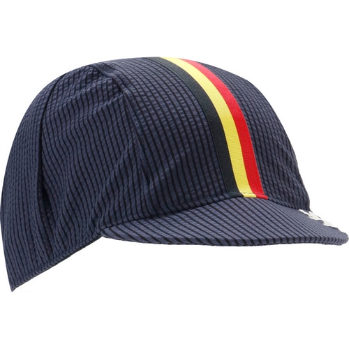 KAPELMUUR ( カペルミュール ) キャップ サイクルキャップ ストライプ ネイビー/ブラック OS