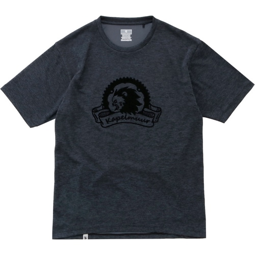 KAPELMUUR ( カペルミュール ) Tシャツ・カジュアルウェア 半袖ドライTシャツ Viva Velo! ダークグレー XS