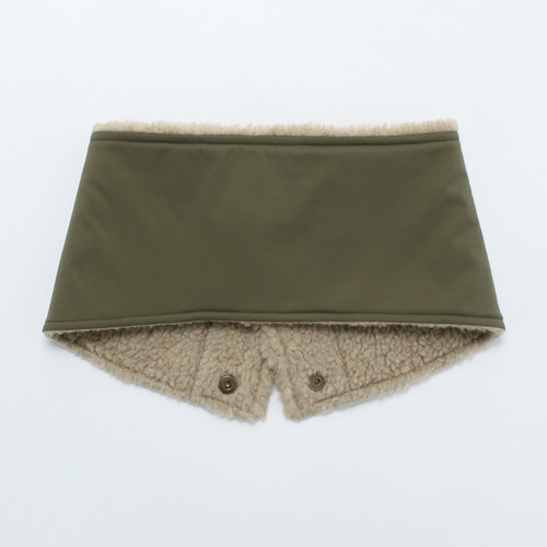 KAPELMUUR ( カペルミュール ) ネックウェア トスカーナボア ネックウォーマ オリーブ ONE SIZE