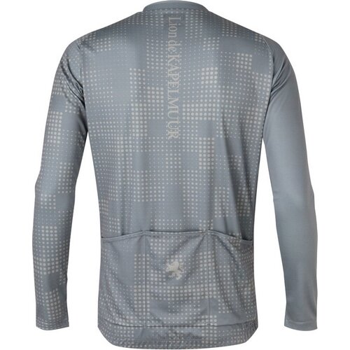 KAPELMUUR ( カペルミュール ) 長袖ジャージ ランダムドットプリント長袖ジャージ グレー XS