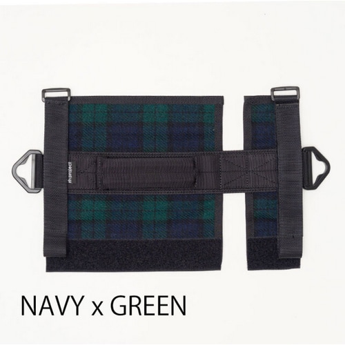 rin project ( リンプロジェクト ) フレームプロテクター BP キャリーハンドル ツイード ネイビー/グリーン