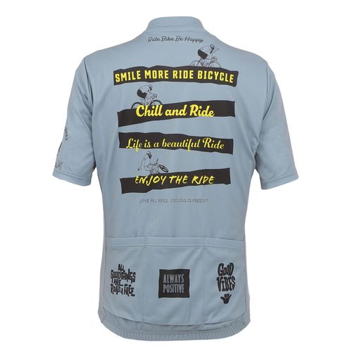 PEARL-IZUMI ( パールイズミ ) 半袖ジャージ S621-B リンネ ジャージ ブルー/グレー M