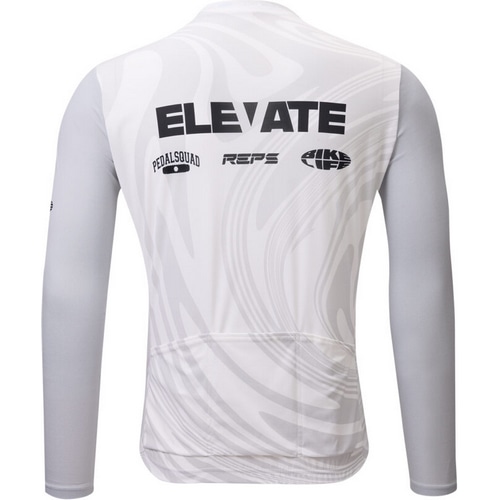 PEARL-IZUMI ( パールイズミ ) 長袖ジャージ 623-BL ロングスリーブ ベーシック ジャージ ホワイトマーブル M