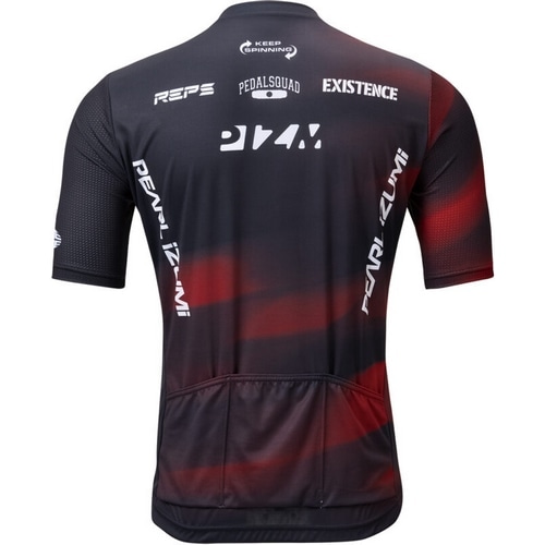 PEARL-IZUMI ( パールイズミ ) 半袖ジャージ 621-B プリント ベーシック ジャージ ナイトフォール M