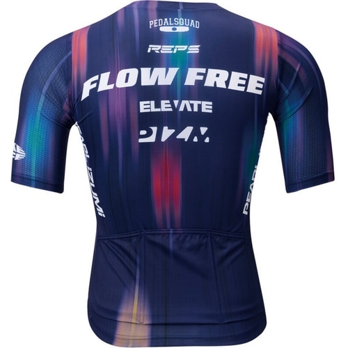 PEARL-IZUMI ( パールイズミ ) 半袖ジャージ N621-B プリント レース ジャージ フロー M