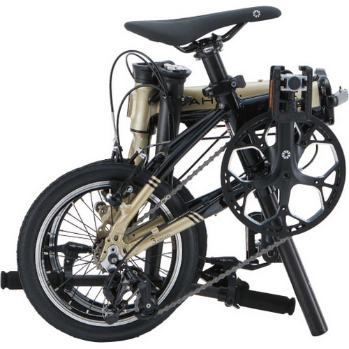 DAHON ( ダホン ) 折りたたみ自転車 K3 スカーレット 14インチ ( 適正身長145-180cm前後 )