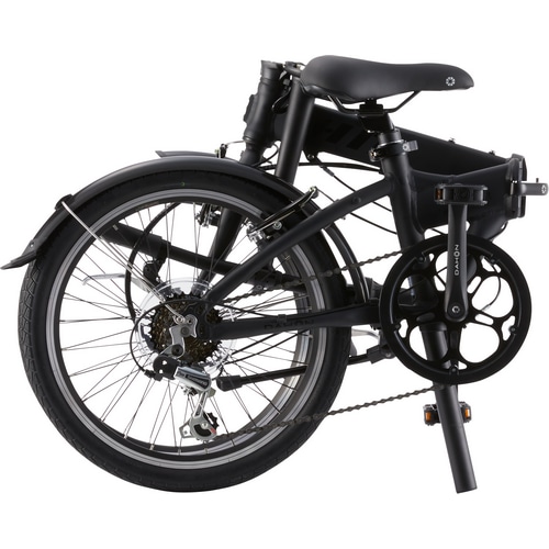DAHON ( ダホン ) 折りたたみ自転車 HIT ( ヒット ) マットブラック 20インチ ( 身長目安145-190cm )