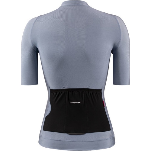 ETXE-ONDO ( エチェオンド ) 半袖ジャージ WOMEN ALDA METALIC S/S JERSEY ( ウィメンズ アルダ メタリック ショートスリーブジャージ ) パールグレー XXS レディース