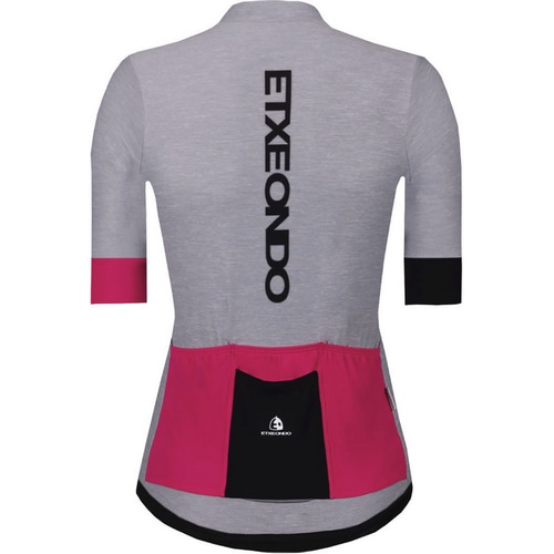 ETXE-ONDO ( エチェオンド ) 半袖ジャージ BASOA W JERSEY ( バソア ウィメンズ ジャージ ) メランジグレー XS レディース