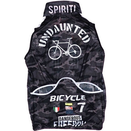 7-ITA ( セブンアイティエー ) ベスト・ジレ RACING ARMY GILET ( レーシングアーミー ジレ ) ブラック カモ S