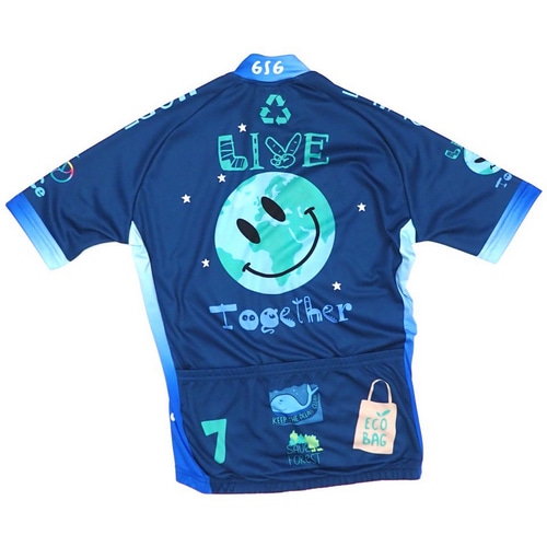 7-ITA ( ZuACeBG[ ) W[W RECYCLE SMILE JERSEY ( TCN X}C W[W ) lCr[ M