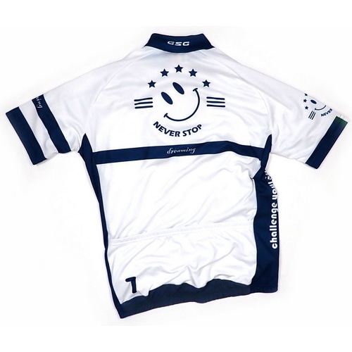 7-ITA ( セブンアイティエー ) 半袖ジャージ DREAM SMILE JERSEY ( ドリーム スマイル ジャージ ) ホワイト XS