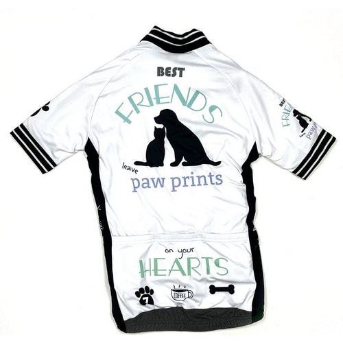 7-ITA ( セブンアイティエー ) 半袖ジャージ FRIENDS LADY JERSEY ( フレンズ レディー ジャージ ) ホワイト XS レディース