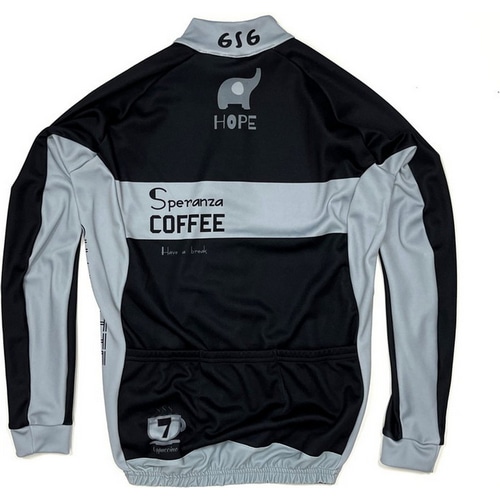 7-ITA ( セブンアイティエー ) 長袖ジャージ 【オンライン専売】 HOPE CAFE LS JERSEY ( ホープカフェ ロングスリーブジャージ ) グラファイト M