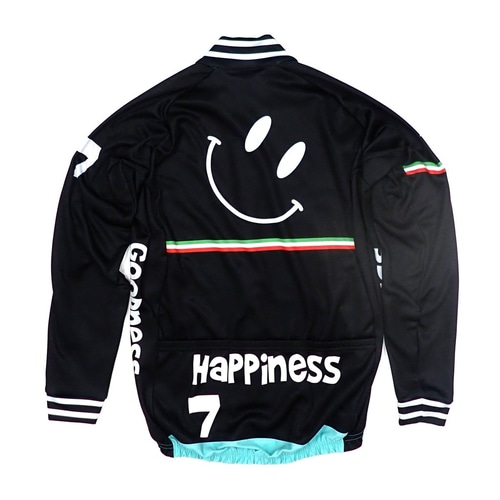 7-ITA ( セブンアイティエー ) 長袖ジャージ THE SMILE LS JERSEY ( ザ スマイル ロングスリーブ ジャージ ) ブラック S