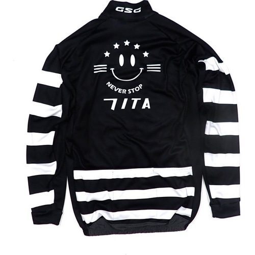 7-ITA ( ZuACeBG[ ) W[W STRIPE SMILE LS JERSEY ( XgCv X}C OX[u W[W ) ubN S