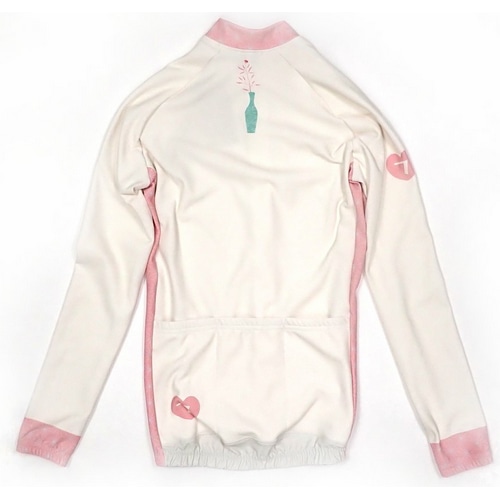 7-ITA ( セブンアイティエー ) 長袖ジャージ 【オンライン専売】 NADESHIKO LADY LS JERSEY ( ナデシコ レディ ロングスリーブ ジャージ ) クリーム S