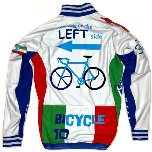 7-ITA ( ZuACeBG[ ) WPbg BICYCLE 10TH WIND JACKET ( eXoCVN EBhWPbg ) L.O[ M