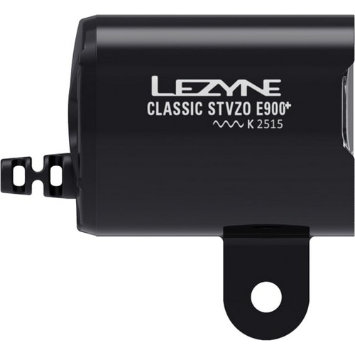 LEZYNE ( ���U�C�� ) �t�����g���C�g E-BIKE CLASSIC STVZO E900+ ( E-BIKE �N���V�b�N STVZO E900+ ) �u���b�N