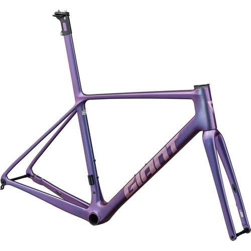 GIANT ( �W���C�A���g ) ���[�h�t���[�� TCR ADVANCED SL Frameset ( TCR �A�h�o���X�h SL �t���[���Z�b�g ) �T�C�o�[�T���Z�b�g XS ( �g���ڈ�165cm�O�� )